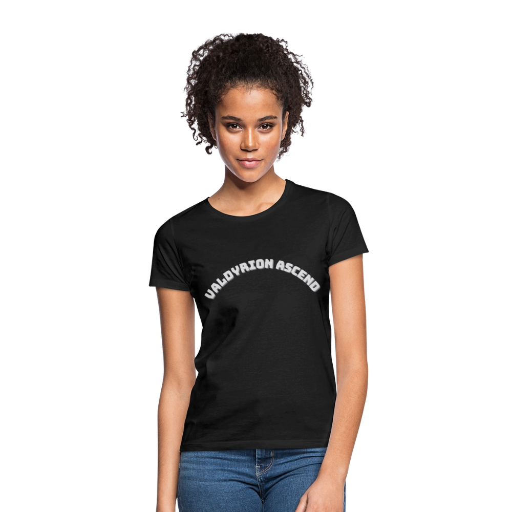Valdyrion Ascend - Frauen T-Shirt - Schwarz