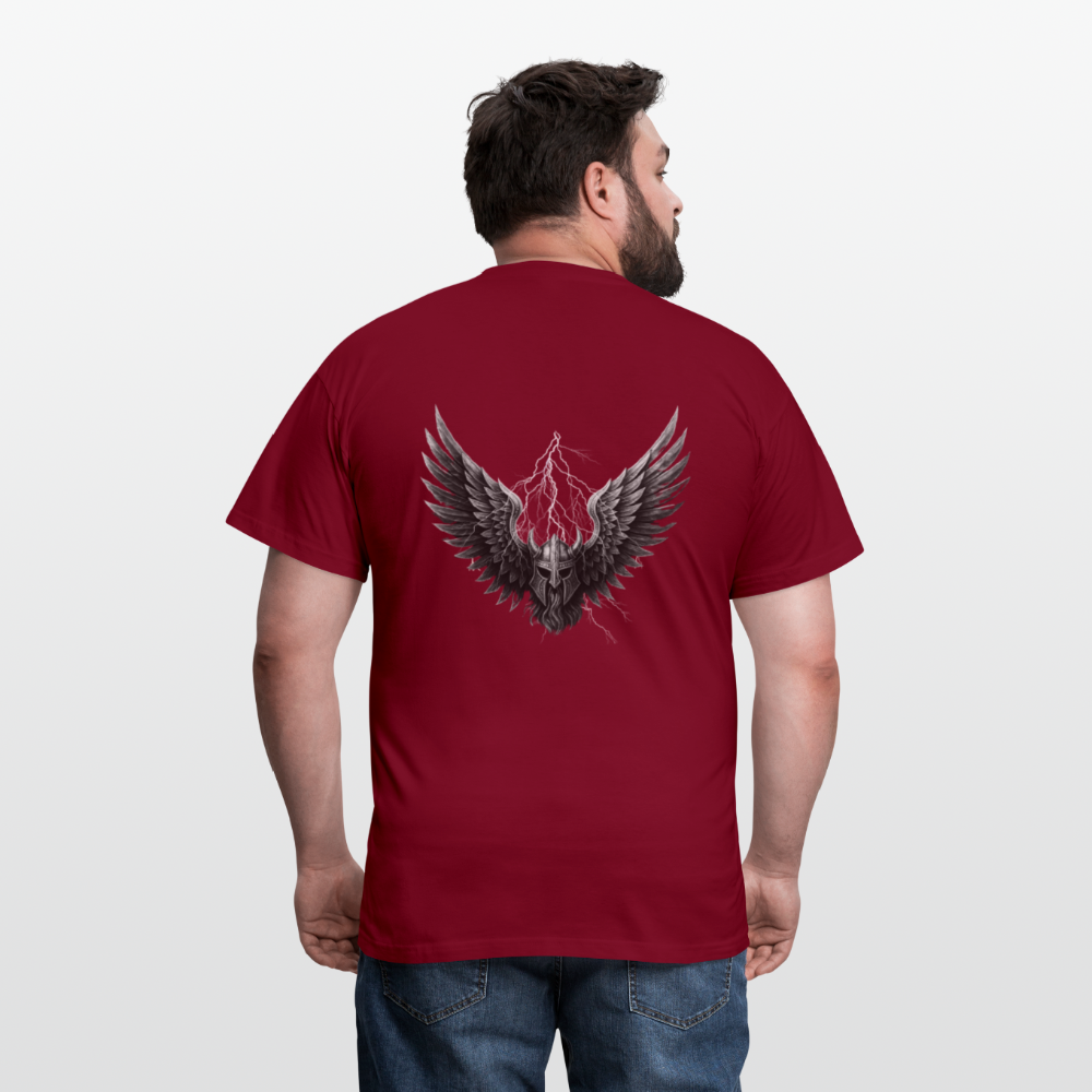 Valdyrion Ascend - Männer T-Shirt - Ziegelrot