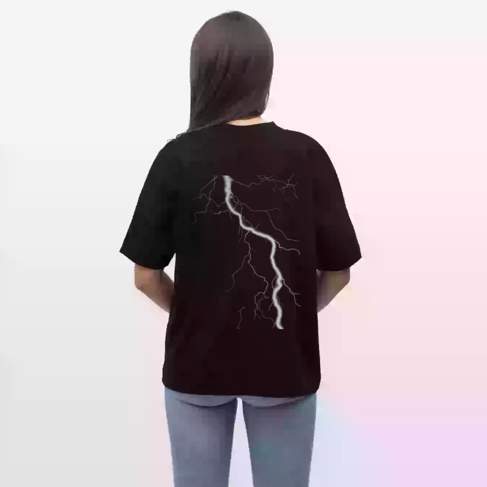 Technoviking electrified Pop Art - Stanley/Stella Oversized Unisex Bio T-Shirt Blaster - Schwarz