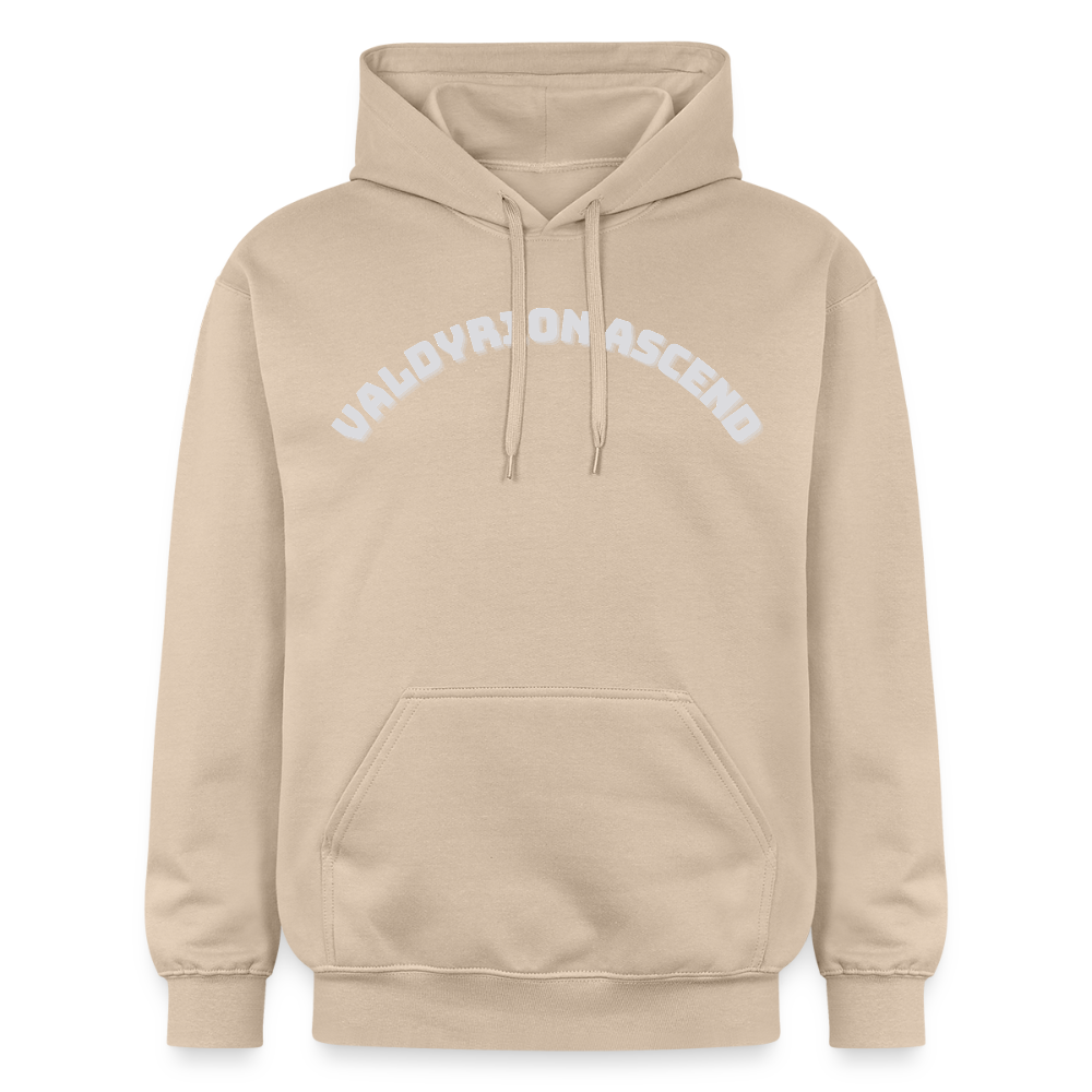 Valdyrion Ascend - Gildan Unisex Softstyle® Midweight Hoodie - Sand