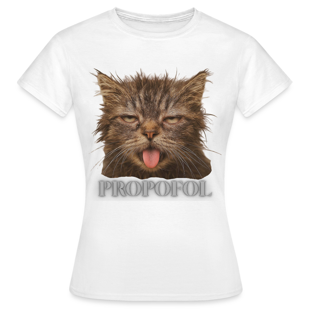 Grumpy Cat - Frauen T-Shirt - Weiß