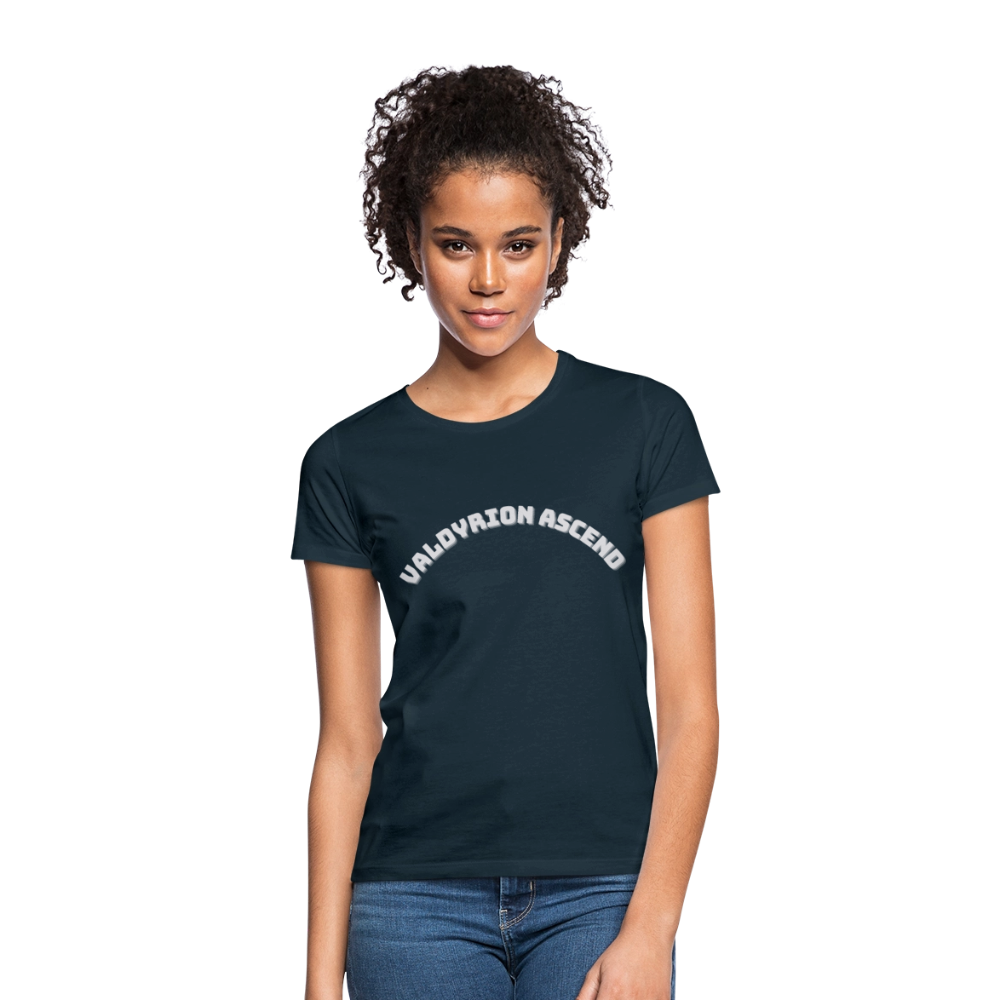 Valdyrion Ascend - Frauen T-Shirt - Navy