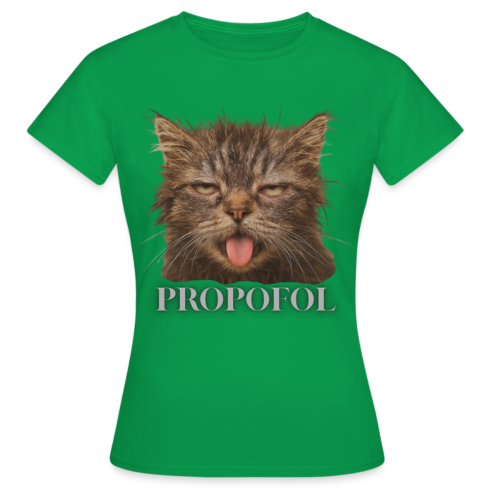 Grumpy Cat - Frauen T-Shirt - Kelly Green