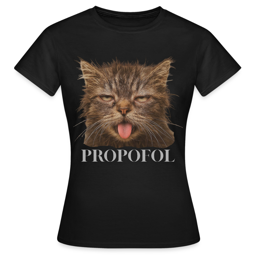 Grumpy Cat - Frauen T-Shirt - Schwarz