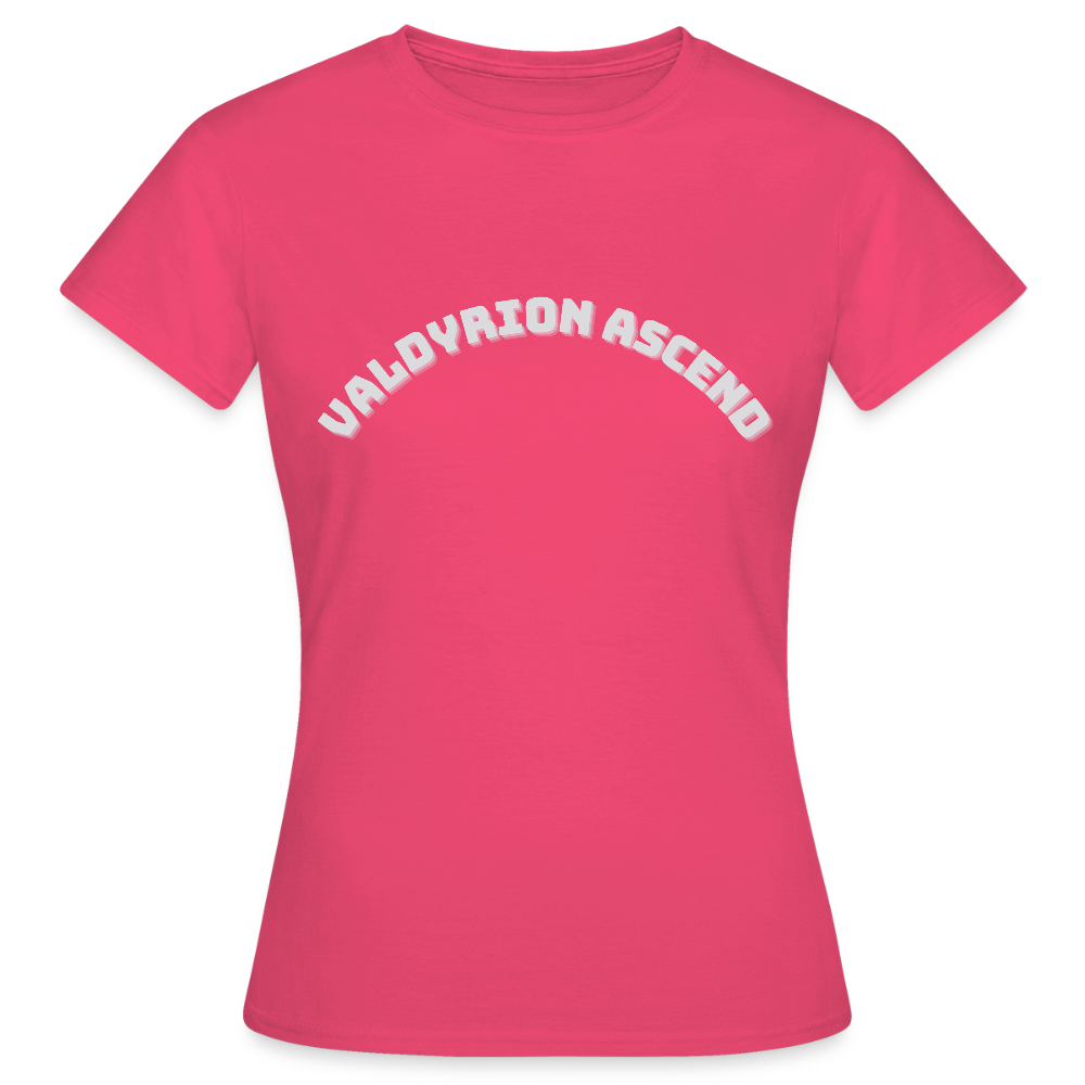 Valdyrion Ascend - Frauen T-Shirt - Azalea