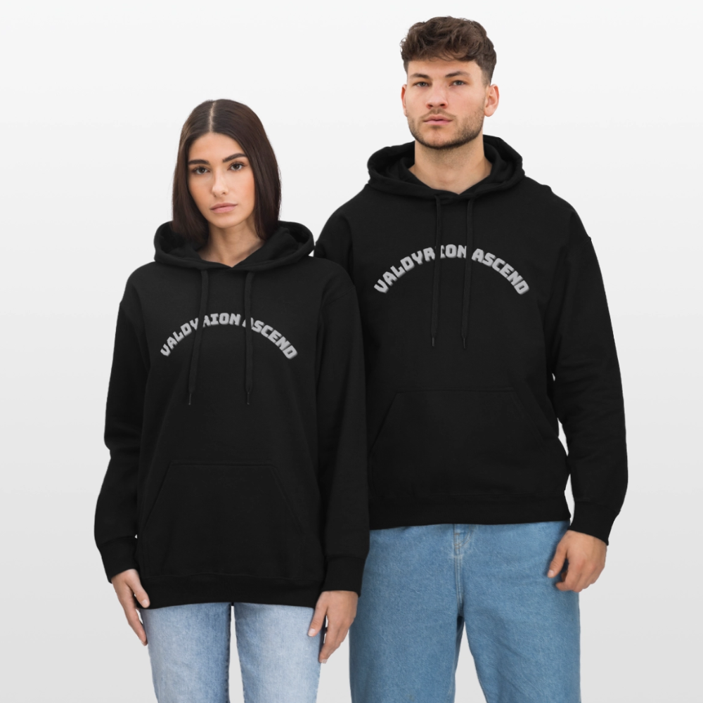 Valdyrion Ascend - Gildan Unisex Softstyle® Midweight Hoodie - Schwarz