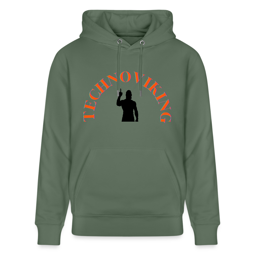 Technoviking - Stanley/Stella Unisex Bio-Hoodie CRUISER - Tanngrün