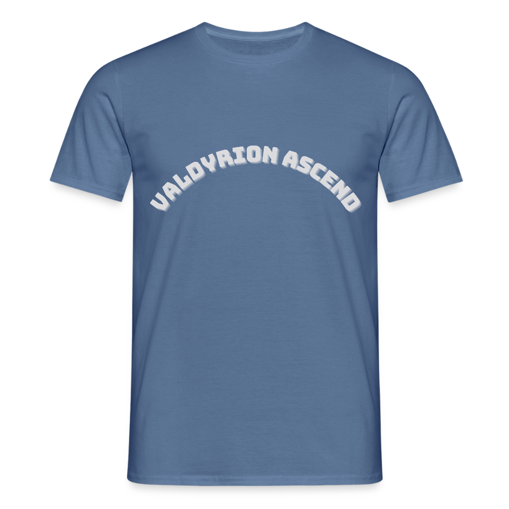 Valdyrion Ascend - Männer T-Shirt - Taubenblau
