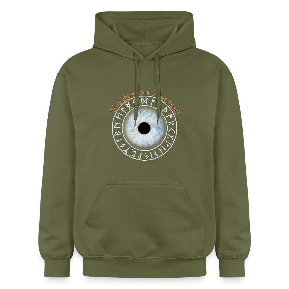 Valdyrion Ascend - Gildan Unisex Softstyle® Midweight Hoodie - Militärgrün