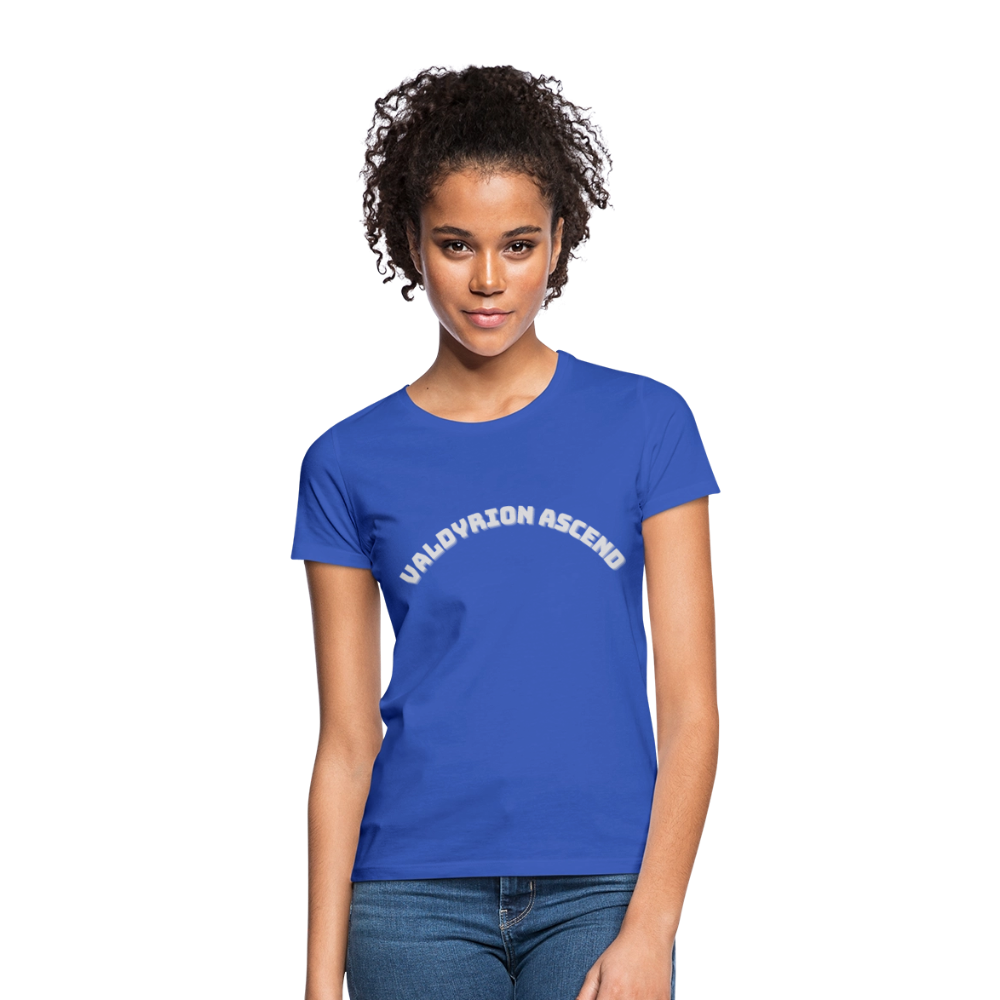 Valdyrion Ascend - Frauen T-Shirt - Royalblau