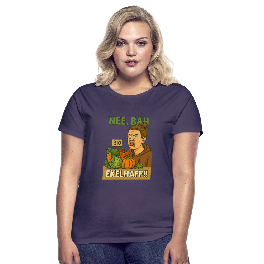 Frauentausch ekelhaff - Frauen T-Shirt - Dunkellila