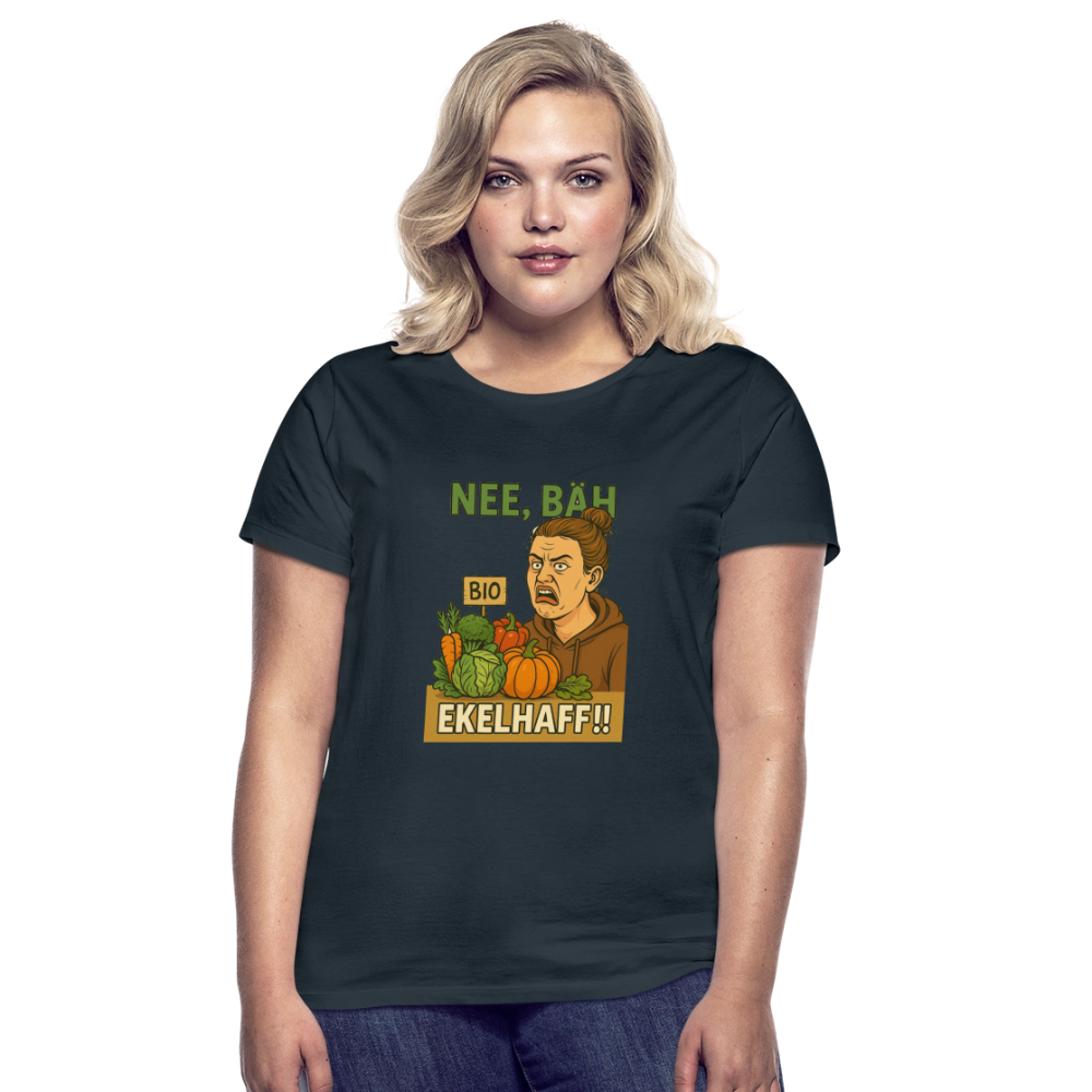 Frauentausch ekelhaff - Frauen T-Shirt - Navy