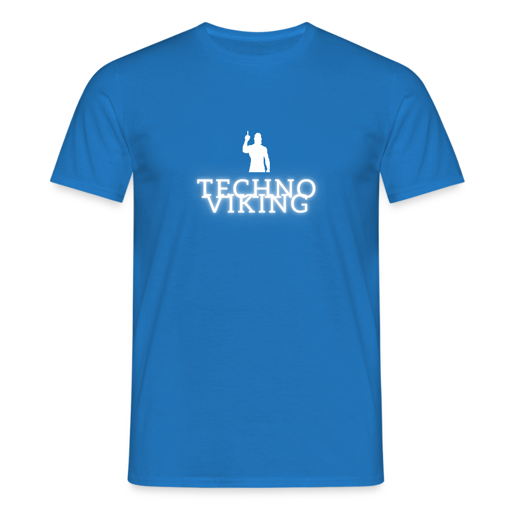 Technoviking drink & dance - Männer T-Shirt - Royalblau