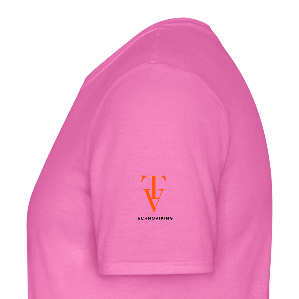 Technoviking rescue moment - Männer T-Shirt - Pink