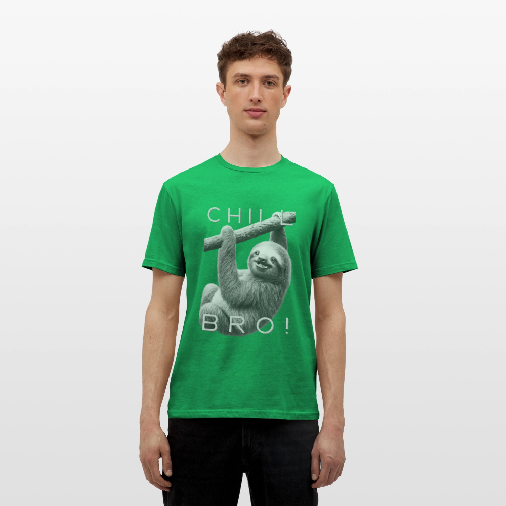 Chill Bro! - Männer T-Shirt - Kelly Green