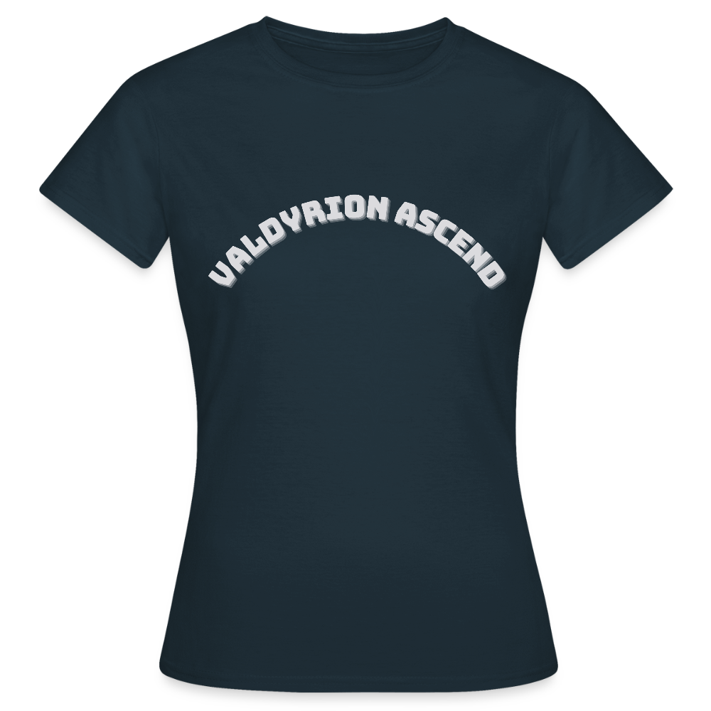 Valdyrion Ascend - Frauen T-Shirt - Navy