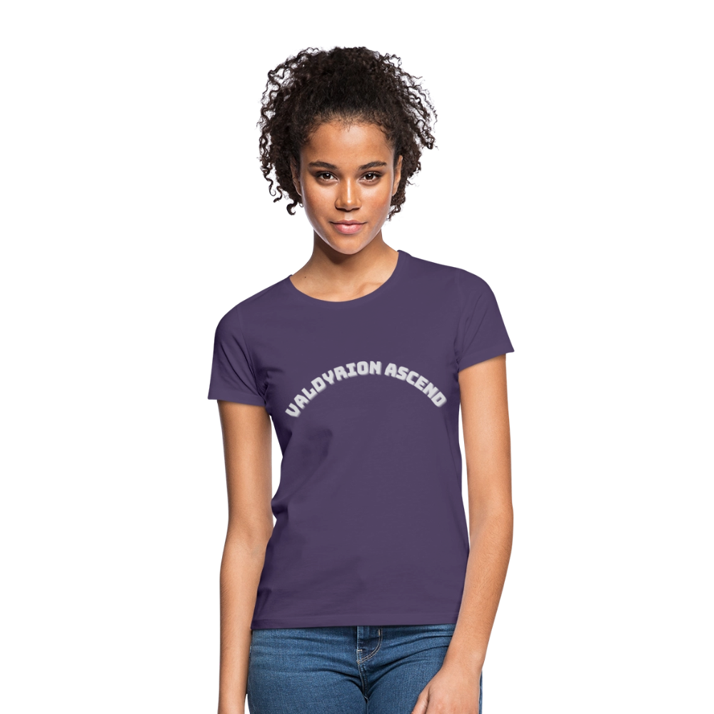 Valdyrion Ascend - Frauen T-Shirt - Dunkellila