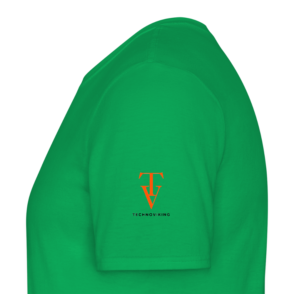 Technoviking rescue moment - Männer T-Shirt - Kelly Green