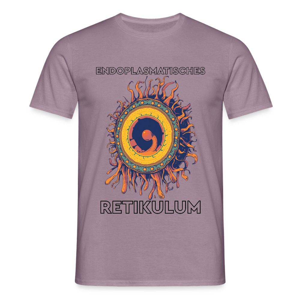 Endoplasmatisches Retikulum - Männer T-Shirt - Lilagrau 