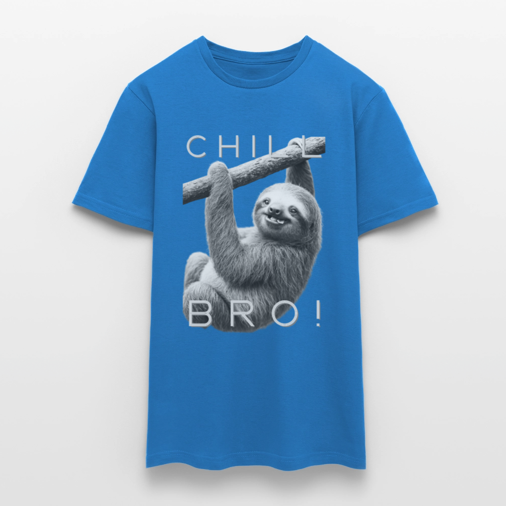 Chill Bro! - Männer T-Shirt - Royalblau