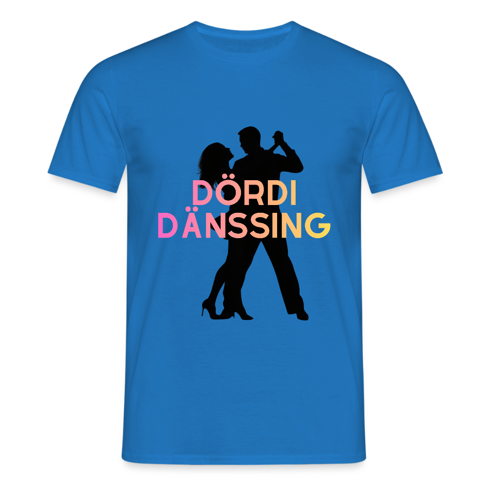 Dördi Dänssing - Männer T-Shirt - Royalblau