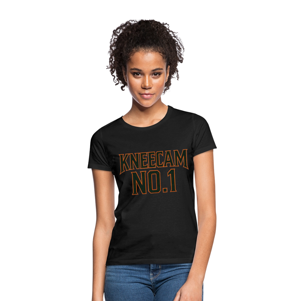 Technoviking-Kneecam No1. - Frauen T-Shirt - Schwarz