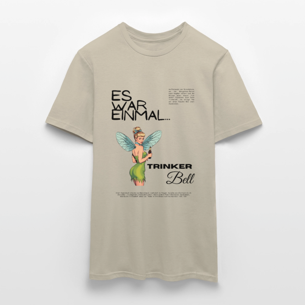 Trinkerbell - Männer T-Shirt - Sandbeige