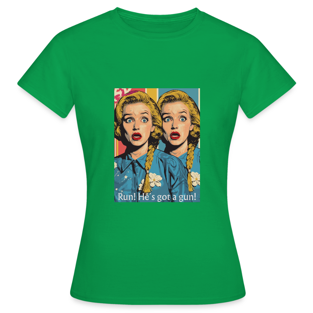 Gemeinsamer Schrei  - Frauen T-Shirt - Kelly Green