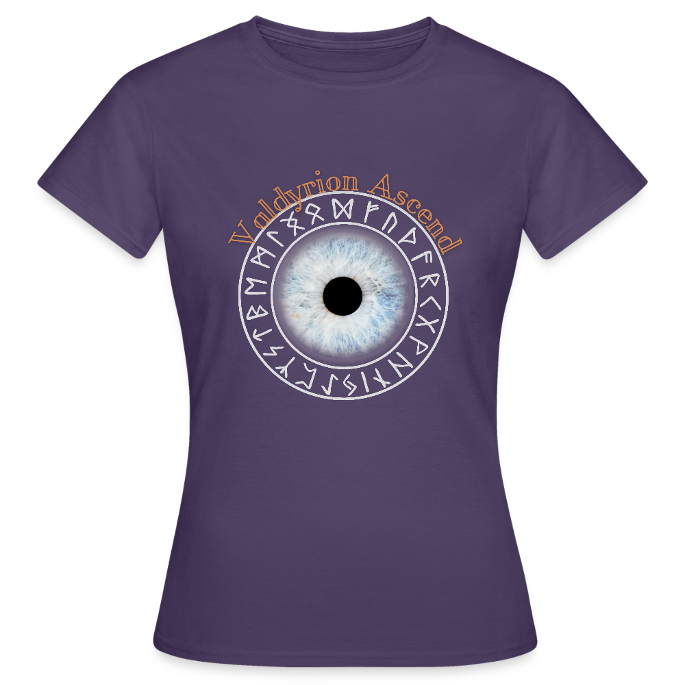 Valdyrion Ascend - Frauen T-Shirt - Dunkellila
