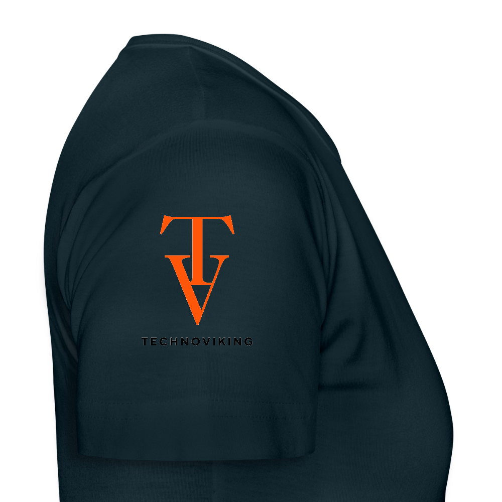 Technoviking rescue moment - Frauen T-Shirt - Navy