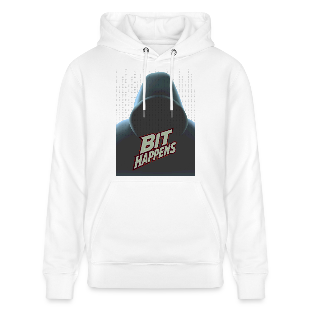 Bit happens - Stanley/Stella Unisex Bio-Hoodie CRUISER - Weiß
