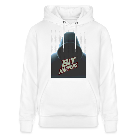 Bit happens - Stanley/Stella Unisex Bio-Hoodie CRUISER - Weiß