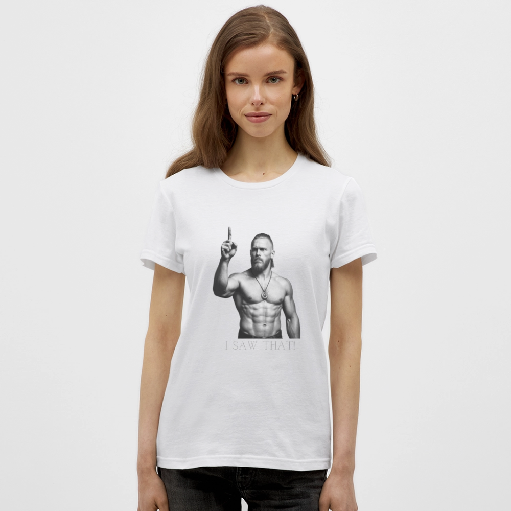 Technoviking - I saw that! - Frauen T-Shirt - Weiß