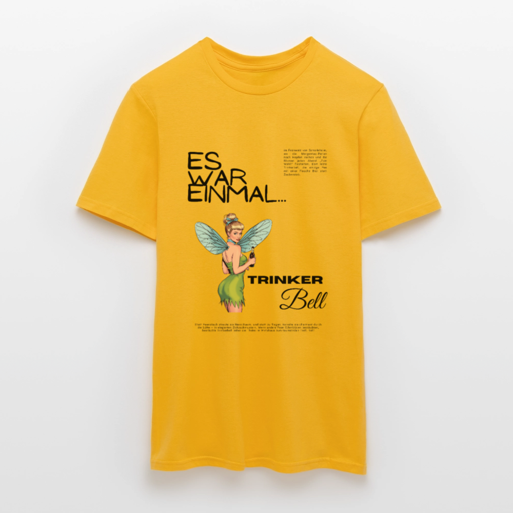 Trinkerbell - Männer T-Shirt - Gelb