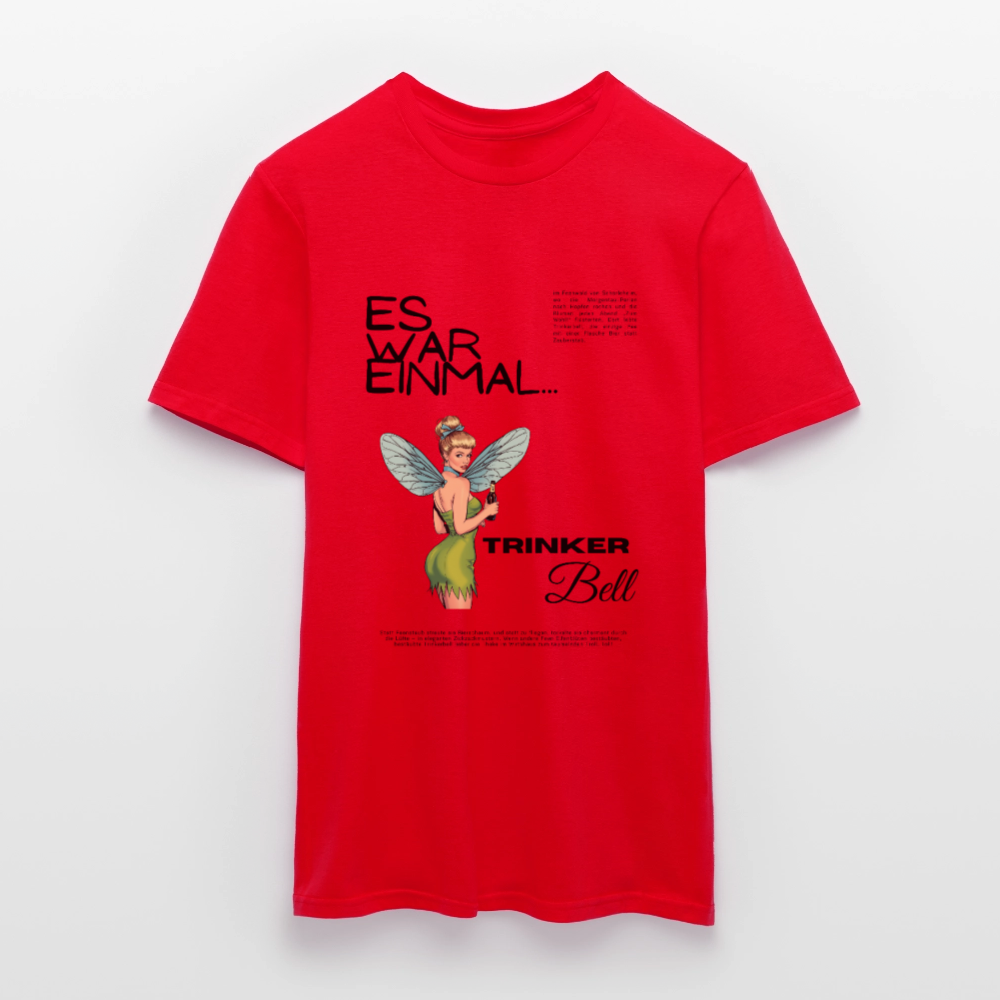 Trinkerbell - Männer T-Shirt - Rot