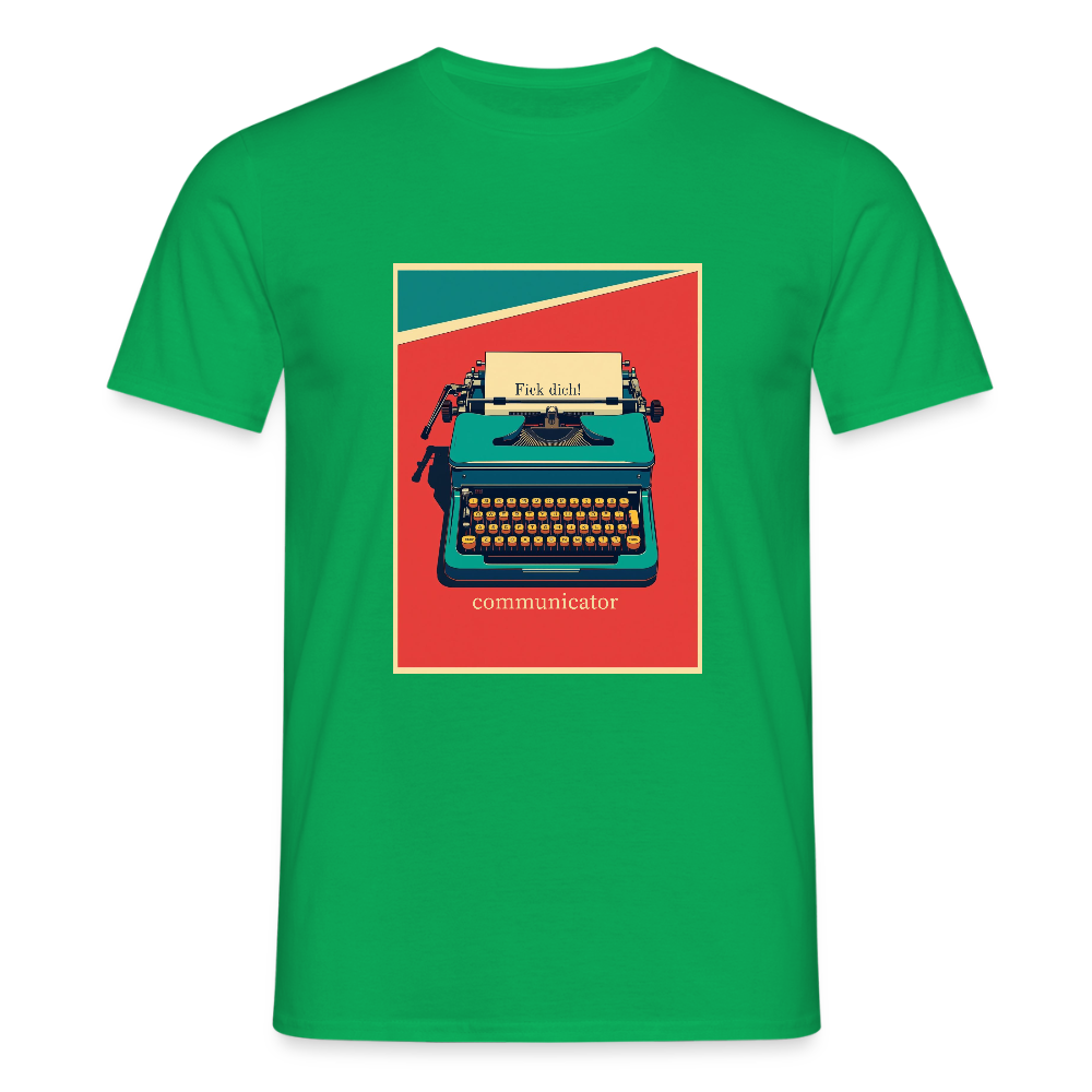 communicator Fick dich - Männer - T-Shirt - Kelly Green