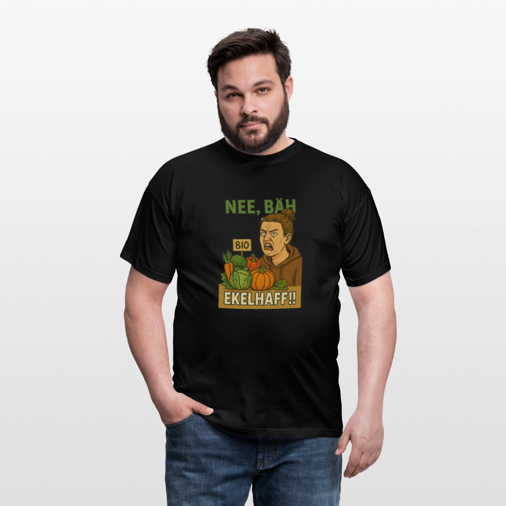 Frauentausch ekelhaff - Männer T-Shirt - Schwarz
