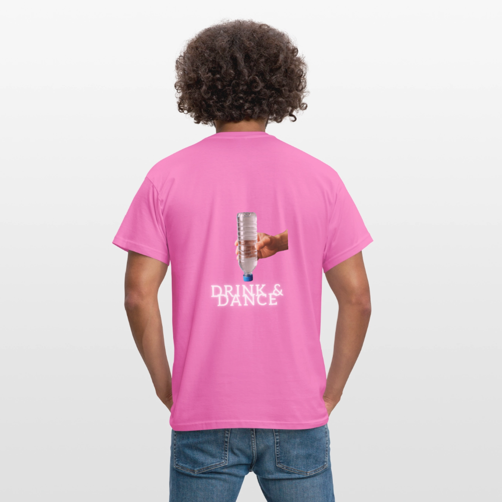 Technoviking drink & dance - Männer T-Shirt - Pink