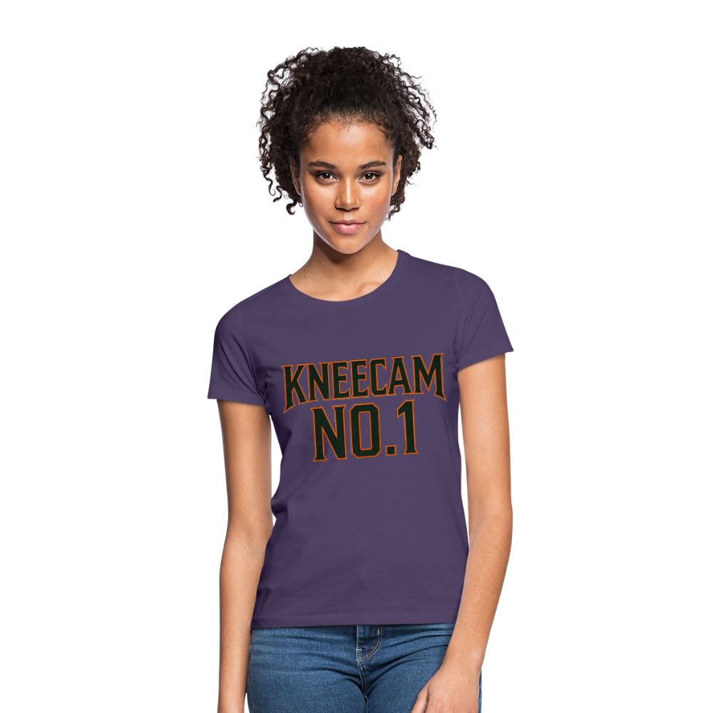 Technoviking-Kneecam No1. - Frauen T-Shirt - Dunkellila