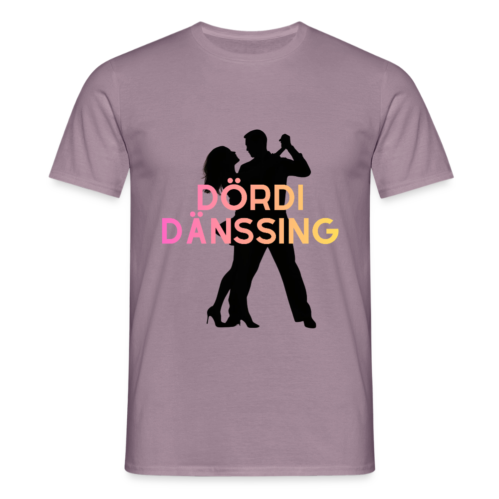 Dördi Dänssing - Männer T-Shirt - Lilagrau 