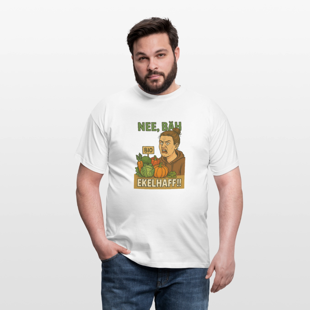 Frauentausch ekelhaff - Männer T-Shirt - Weiß