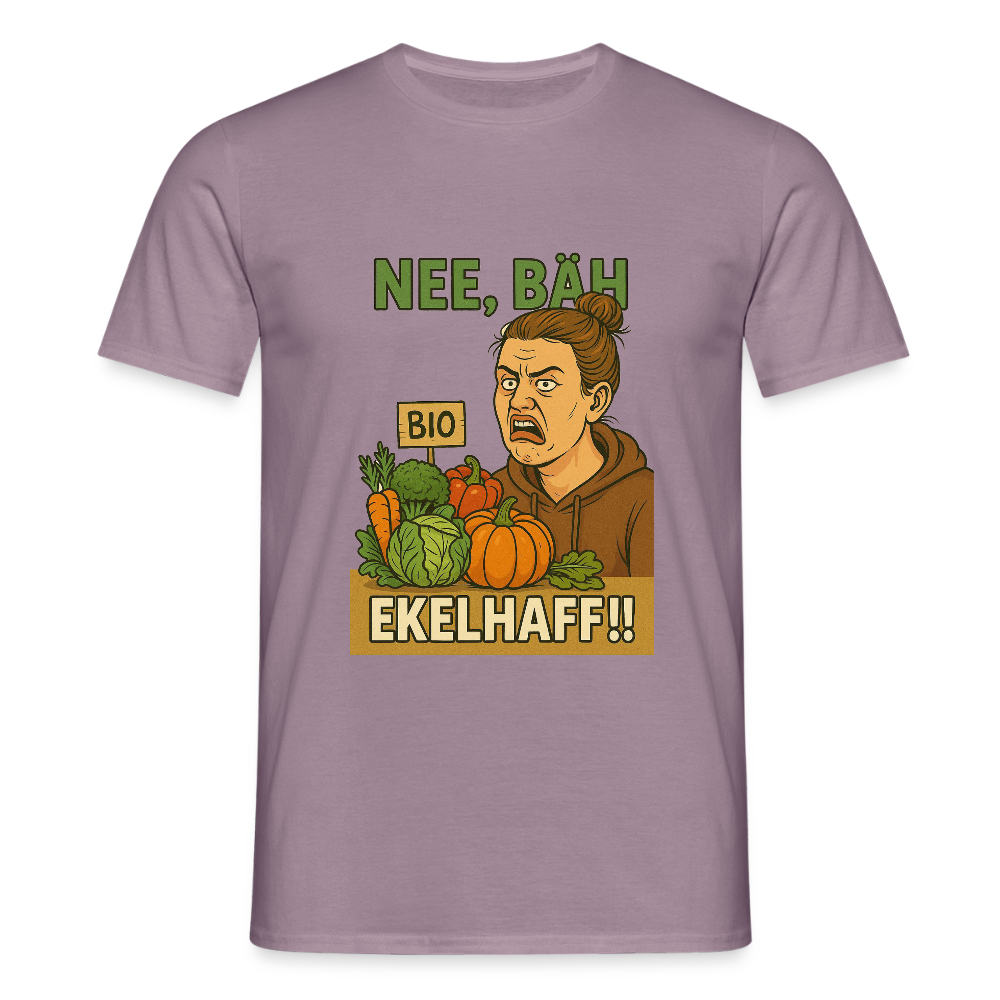 Frauentausch ekelhaff - Männer T-Shirt - Lilagrau 