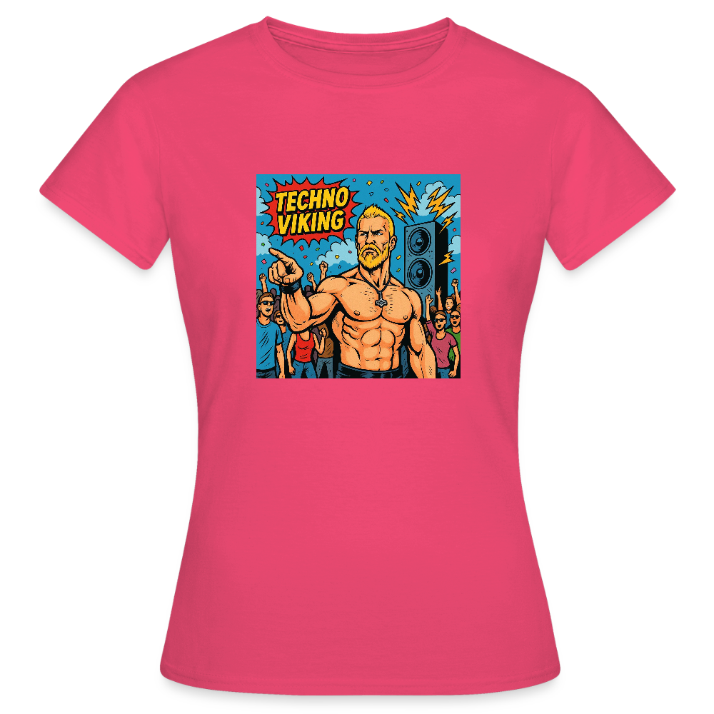Technoviking Comic Frauen T-Shirt - Azalea