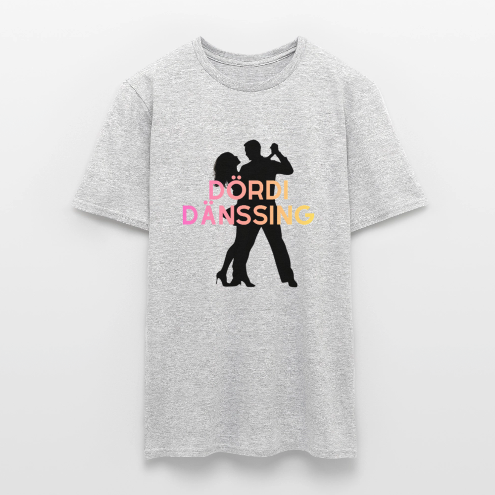 Dördi Dänssing - Männer T-Shirt - Grau meliert