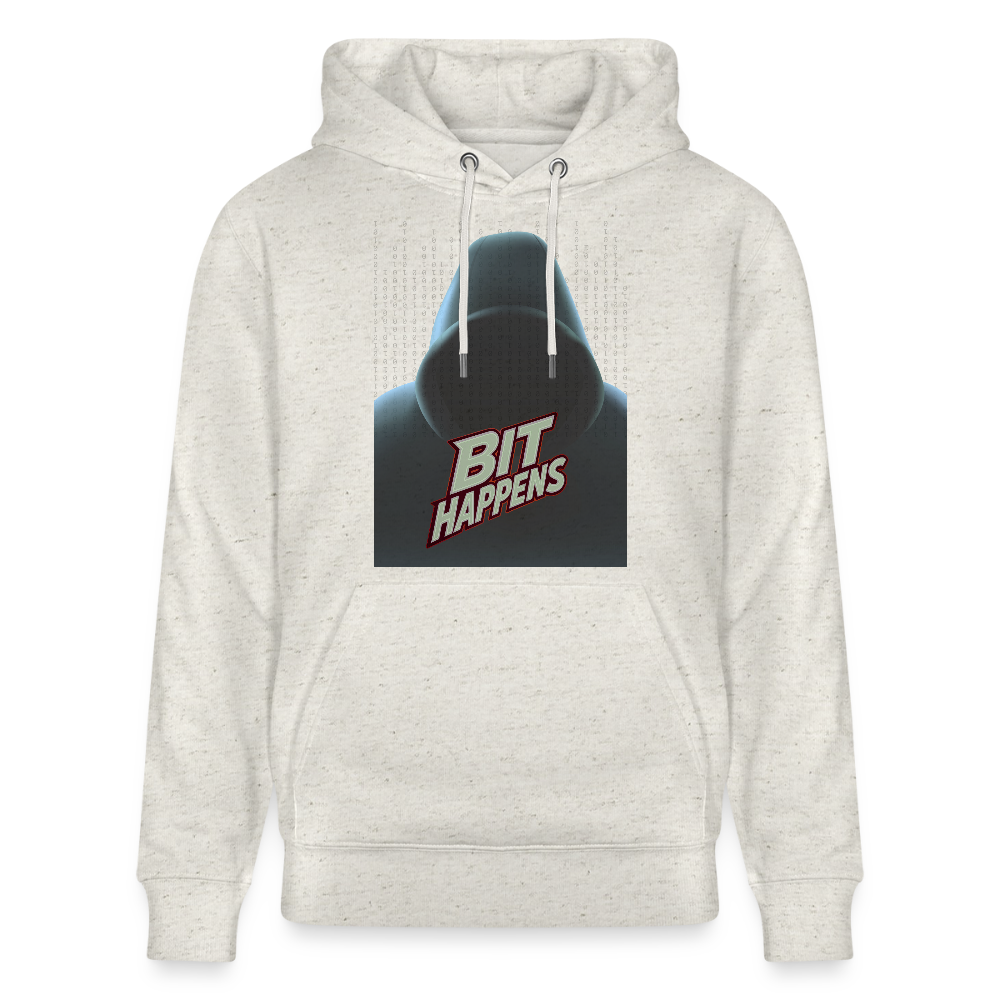 Bit happens - Stanley/Stella Unisex Bio-Hoodie CRUISER - Beige meliert