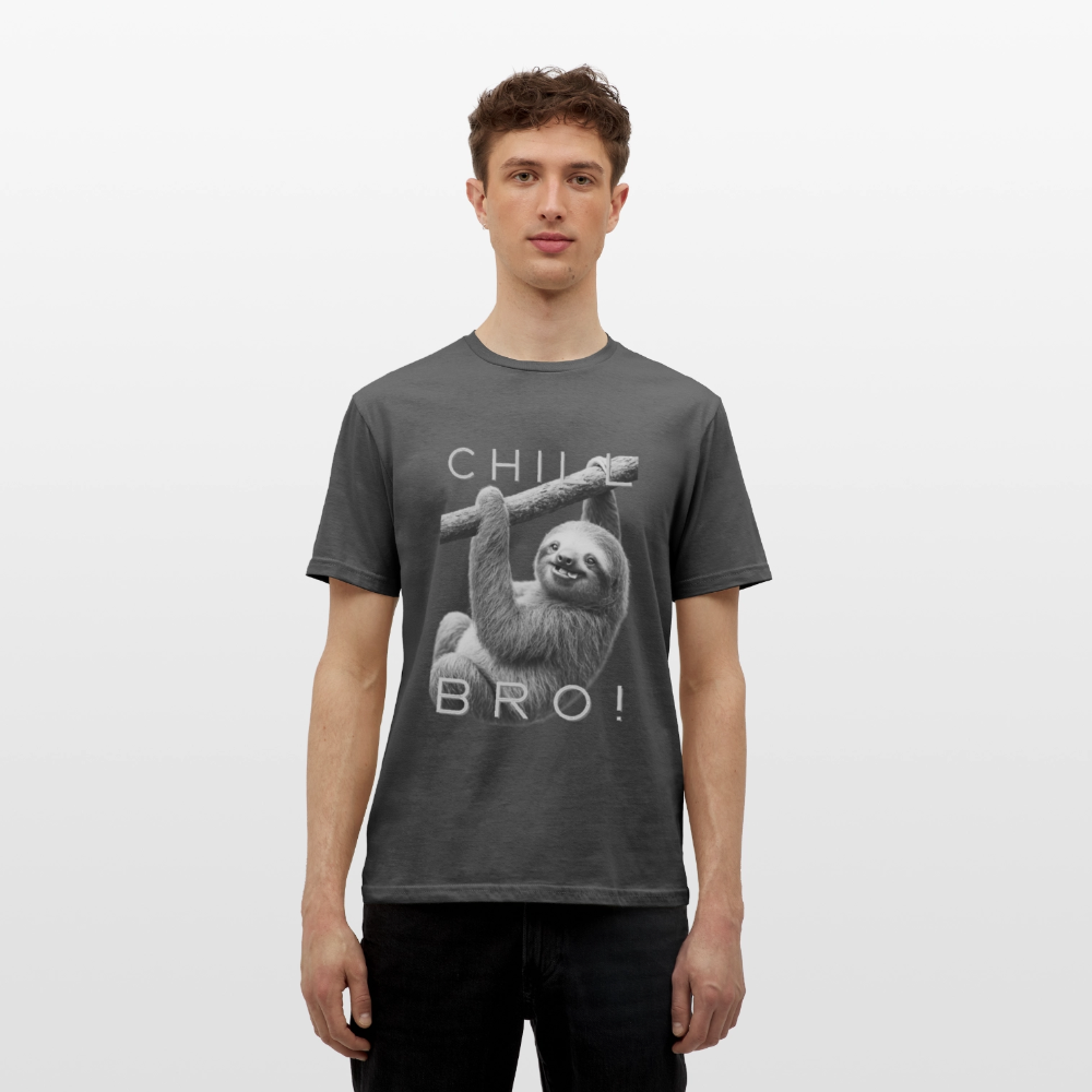 Chill Bro! - Männer T-Shirt - Anthrazit