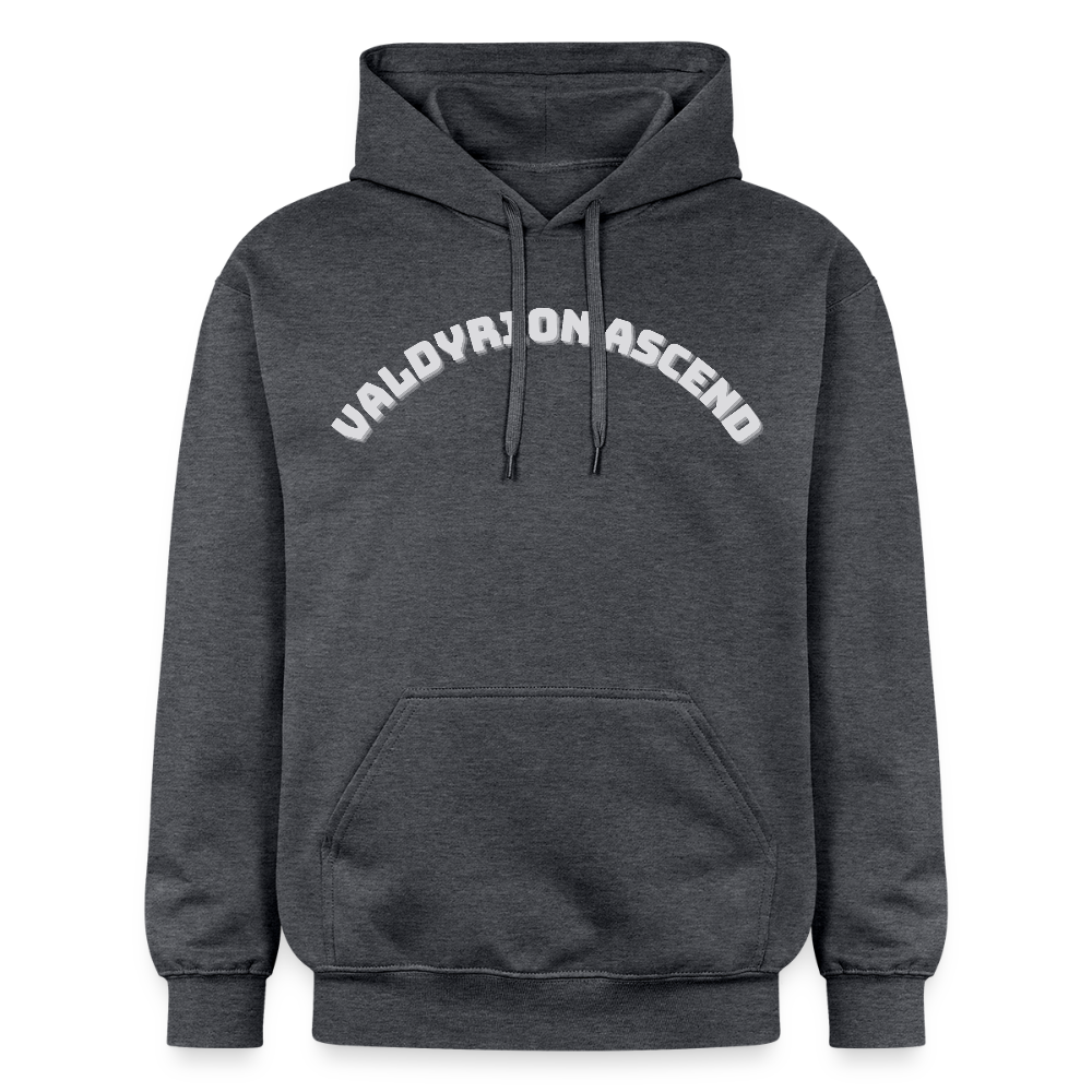 Valdyrion Ascend - Gildan Unisex Softstyle® Midweight Hoodie - Dunkelgrau meliert