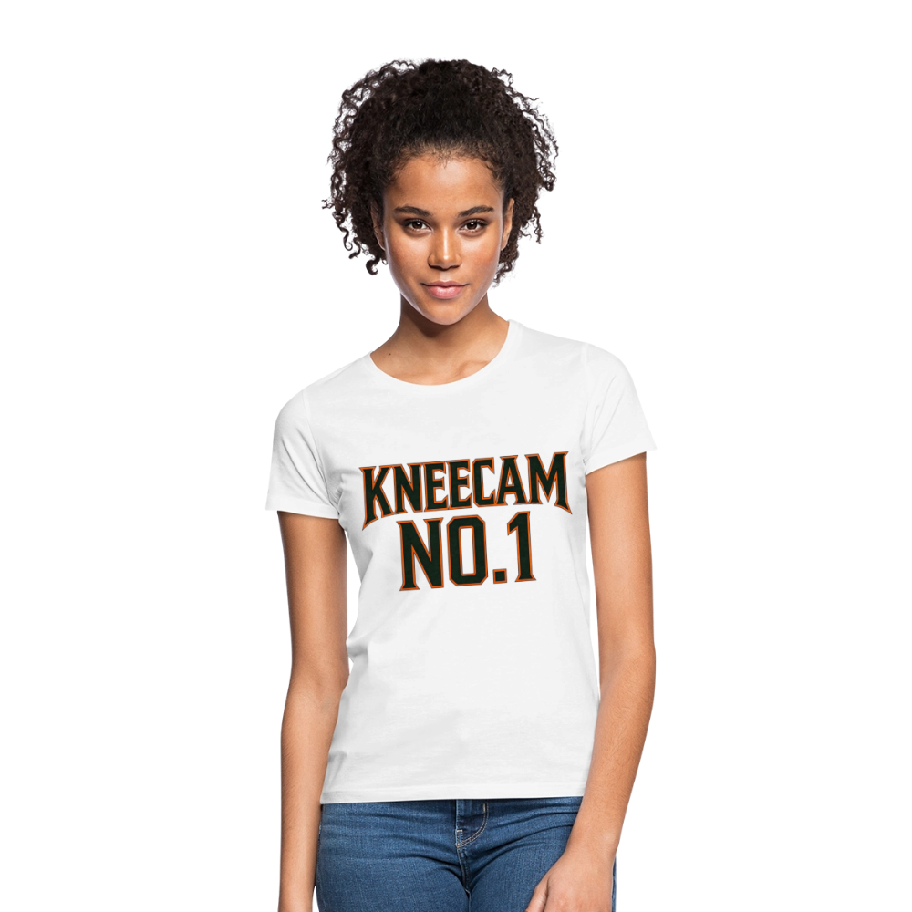 Technoviking-Kneecam No1. - Frauen T-Shirt - Weiß