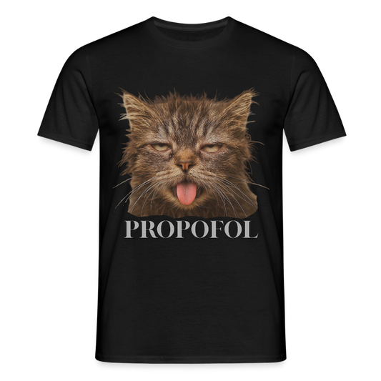 Grumpy Cat - Männer T-Shirt - Schwarz