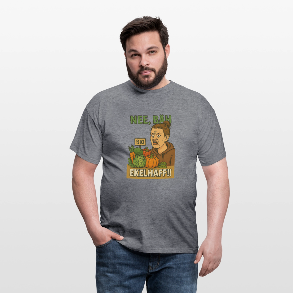 Frauentausch ekelhaff - Männer T-Shirt - Graphit meliert